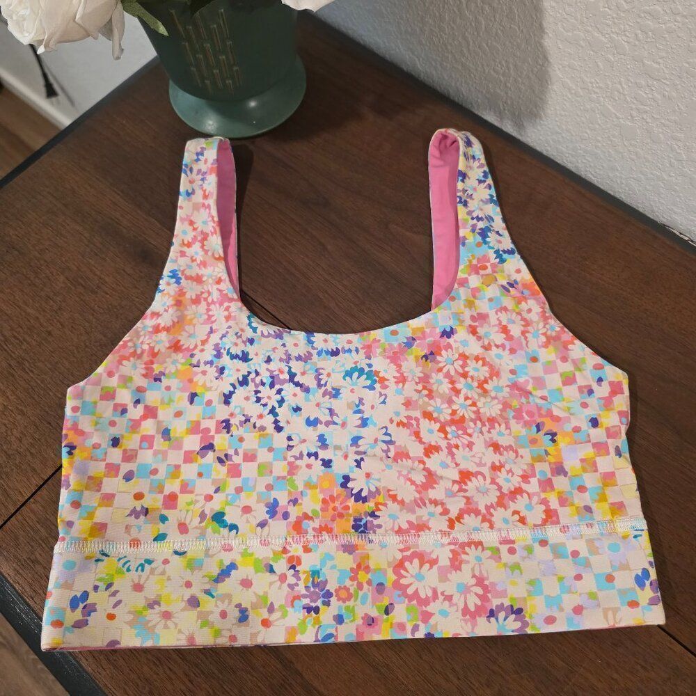 Fabletics Reversible Sports Bra Sz M